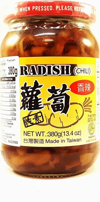 MASTER RADISH CHILLI 380G