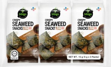 CJ BIBIGO CRISPY BBQ SEAWEED 3X5G