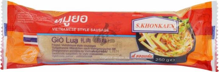 S.KHONKAEN VIETNAMESE SAUSAGE – MOO YOR 250G