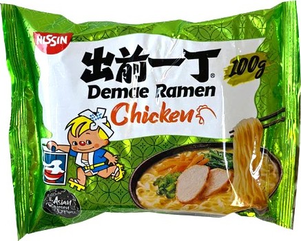 NISSIN INS-NDL CHICKEN (PKT) 100G EUROPE