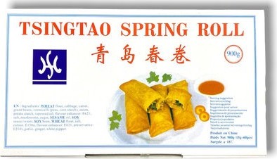 TEMPLE TSINGTAO SPRING ROLL 60X15G