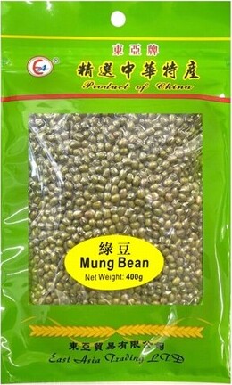 EAST ASIA GREEN MUNG BEANS 400G