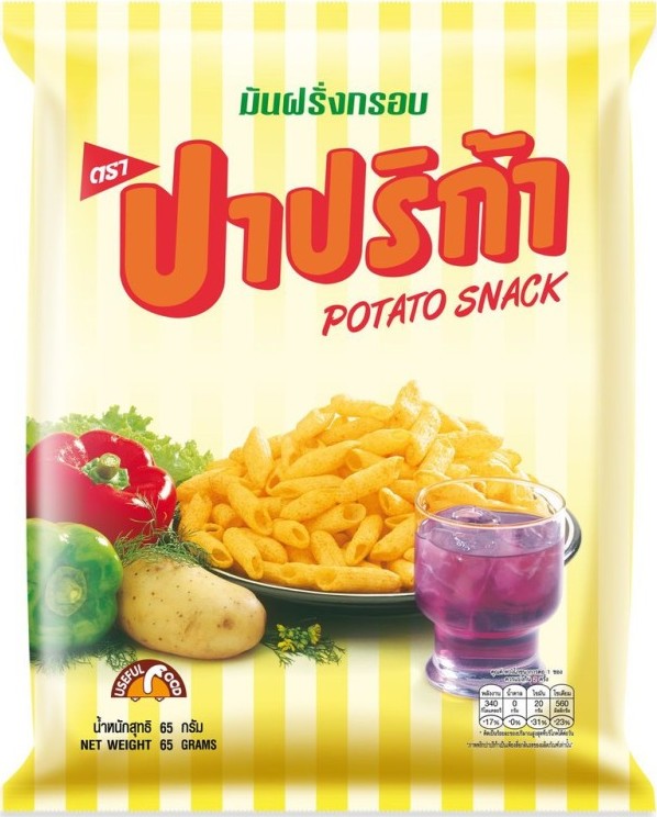 PAPRIKA FRIED POTATO SNACK 48G