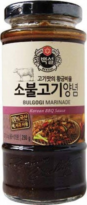 CJ BEKSUL BBQ SAUCE BEEF BULGOGI 290G