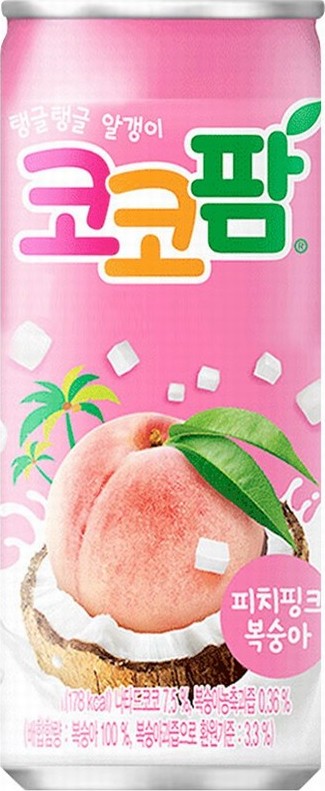 HAITAI PEACH COCO PALM 240ML