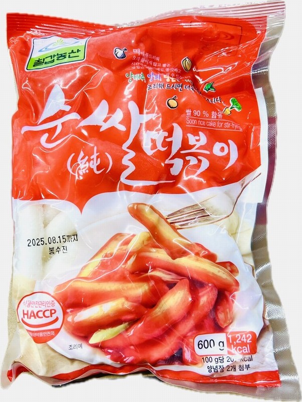 CHILKAB FROZEN RICE CAKE(STICK) WITH SAUCE 600G