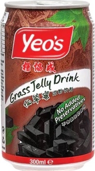 YEOS GRASS JELLY DRINK (CAN) 300ML