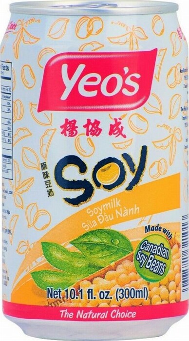 YEOS SOYA BEAN DRINK CAN 300ML