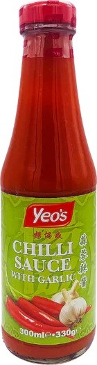 YEOS CHILLI GARLIC SAUCE 300ML