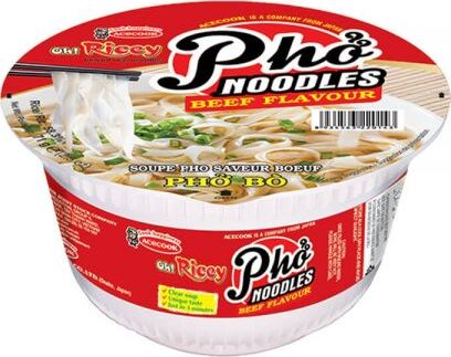 OH RICEY BOWL RICE NOODLE – BEEF 70G
