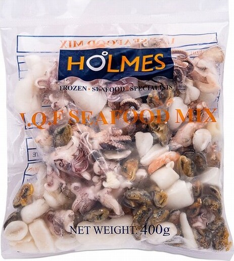 HOLMES SEAFOOD COCKTAIL MIX 400G