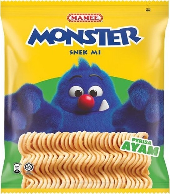 MAMEE NOODLE SNACK – CHICKEN (8X25G)