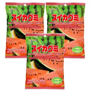 KASUGAI FRUTIA GUMMY CANDY – WATERMELON 107G