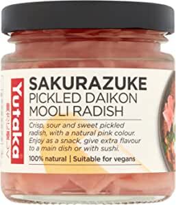 YUTAKA SAKURA ZUKE-PICKLED RADISH 110G