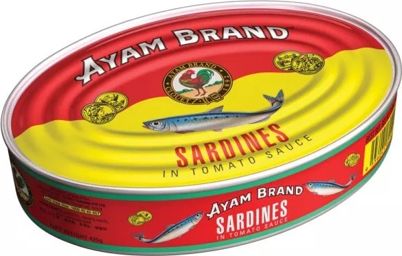 AYAM SARDINES IN TOMATO SAUCE (OVAL) 200G