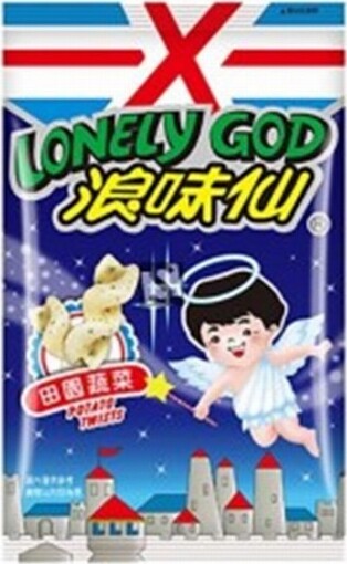 WANT WANT LWX LONELY GOD POTATO TWIST VEG 86G