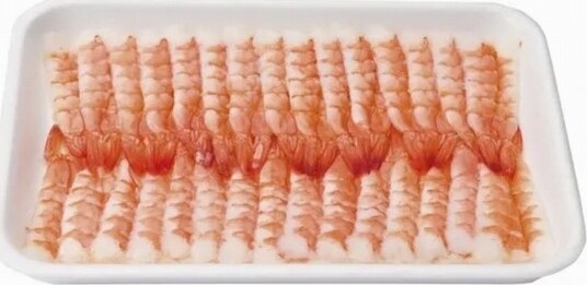 UOGASHI/J-BASKET SUSHI EBI 3L(30PCS)  8.1-8.5CM 170G