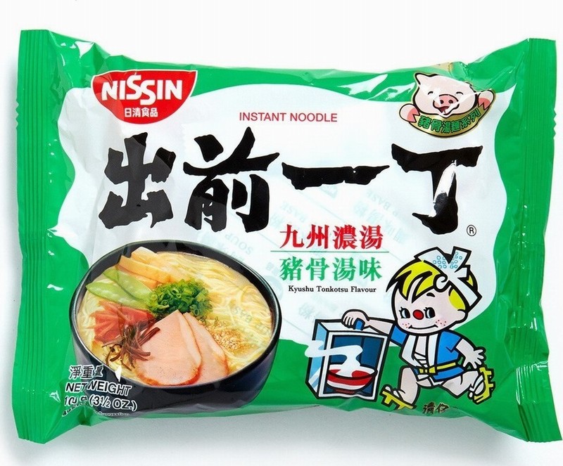 NISSIN INS-NDL TONKOTSU (HK) (PKT) 100G