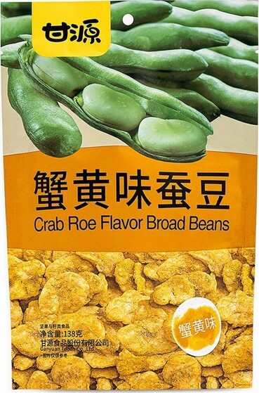 KY CRAB ROE FLAVOUR BROAD BEAN 138G