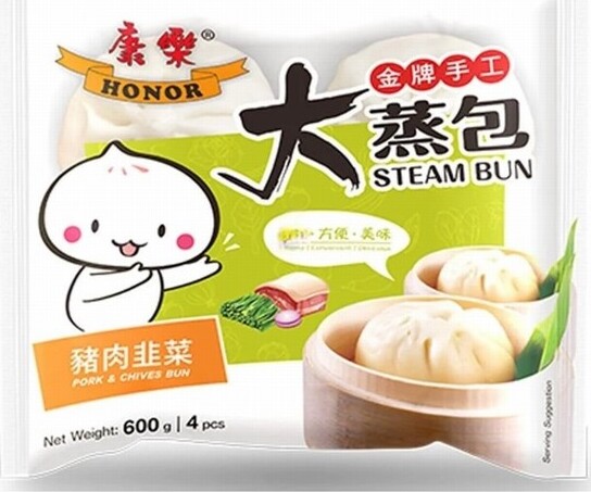 HONOR PORK WITH CHIVES BUN 600G