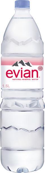 EVIAN MINERAL WATER (L) 1.5L