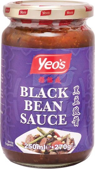 YEOS BLACK BEAN SAUCE (JAR) 250ML