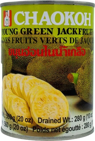 CHAOKOH GRN JACKFRUIT IN BRINE 565G