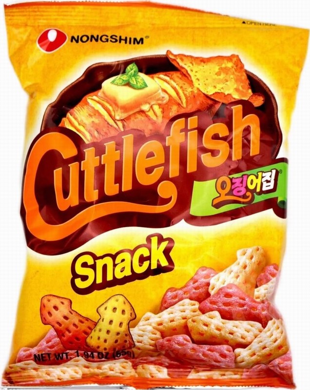 NONG SHIM CUTTLEFISH SNACK 55G