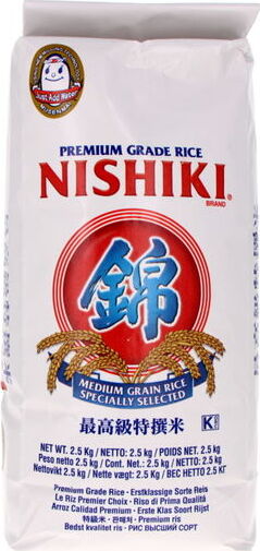 NISHIKI MUSENMAI RICE 2.5KG