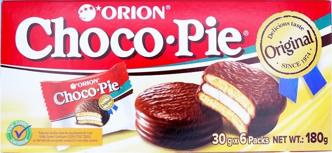 ORION CHOCO PIE  180G (6PCS)