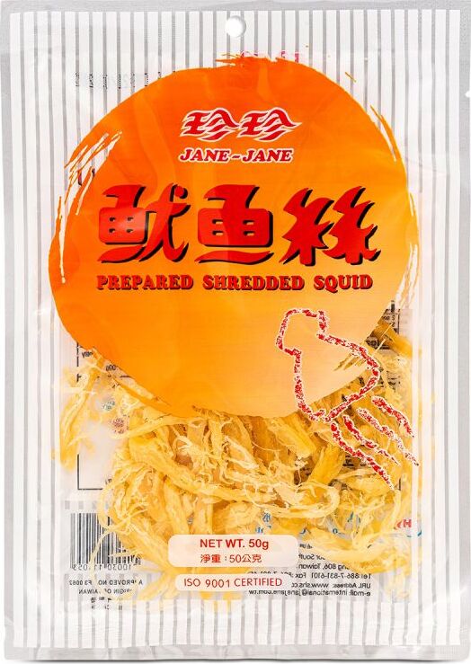 JANE-JANE PREPARED SHREDDED SQUID 50G