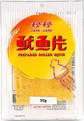 JANE-JANE PREPARED ROLLED SQUID 50G