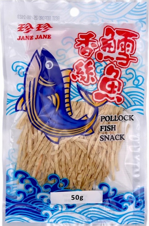 JANE-JANE POLLACK FISH STRIPS 50G