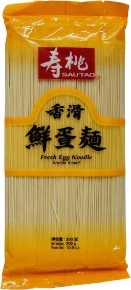 SAUTAO SSF FRESH EGG NOODLE 300G