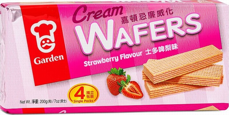 GARDEN STRAWBERRY WAFER 200G