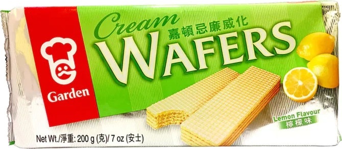 GARDEN LEMON WAFER 200G