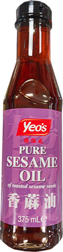 YEOS PURE SESAME OIL 375ML