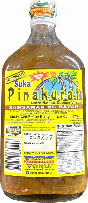 GGG SUKA PINAKURAT COCONUT VINEGAR 250ML