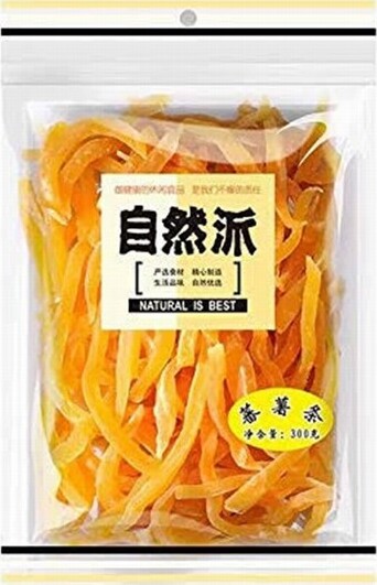 NATURAL SWEET POTATO STRIPS 140G