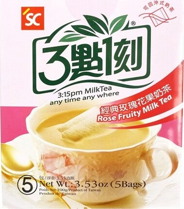 SHIH CHEN 3:15PM ROSE MILK TEA (5X20G)