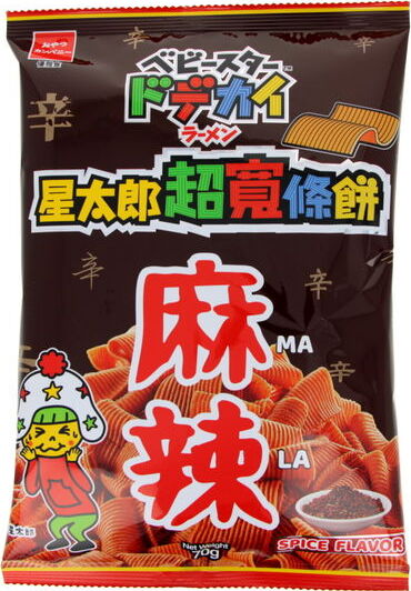 BABY STAR (BROAD) RAMEN SNACK – MALA 70G