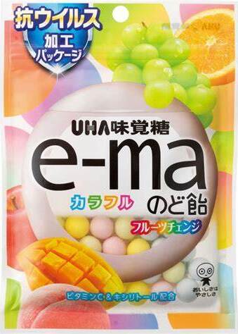 UHA E-MA THROAT CANDY – FRUITY FLAVOUR 50G