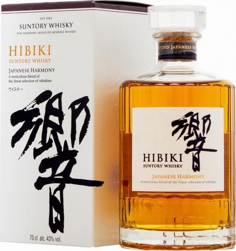 SUNTORY WHISKY HIBIKI 43%ALC 70CL