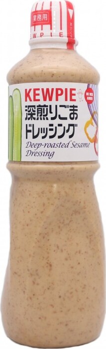 KEWPIE DEEP ROASTED SESAME DRESSING – NO MSG 1L