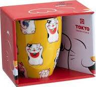 TDS MUG – YELLOW LUCKY CAT 380ML