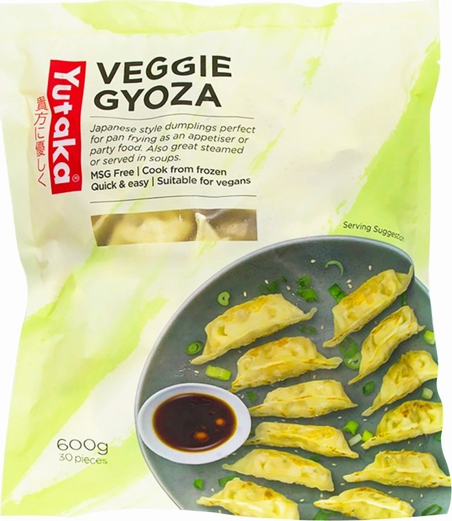 YUTAKA VEGETABLE GYOZA 600G (30PC)