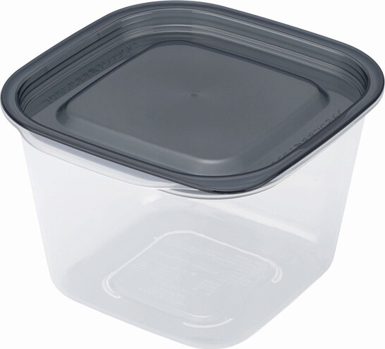 PP SEALING BOX SQ D 900ML C BLACK 13.8×15.1×9.6