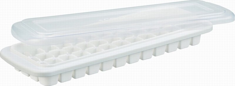 PP ICE CUBE TRAY W/ LID NO.48 SMALL TYPE 9.4×26.7×3.1