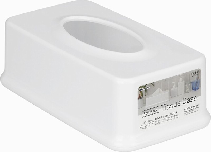 PP TISSUE CASE WHITE 23.7×13.2×8