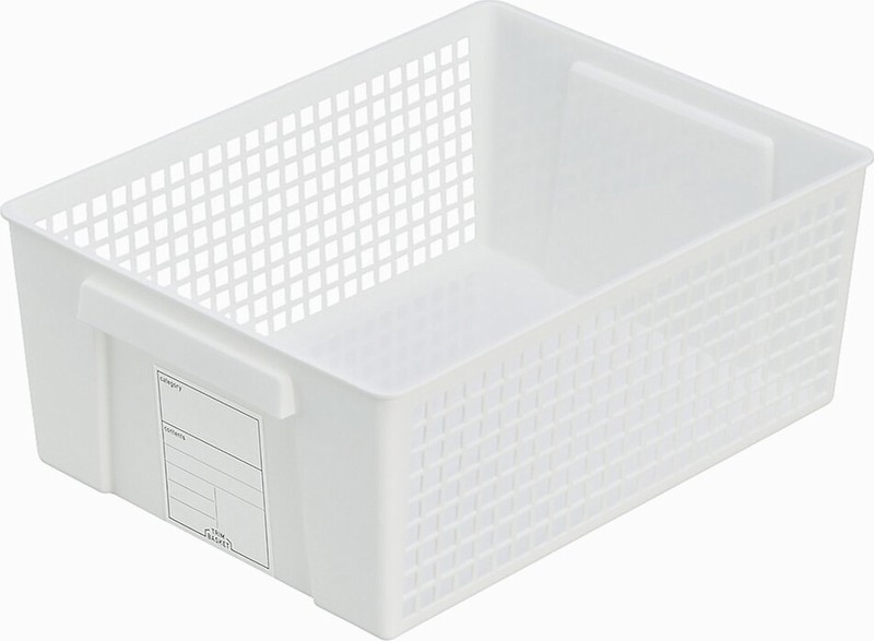 PP ORGANISER BASKET LARGE WHITE 21.5×28.7×11.5